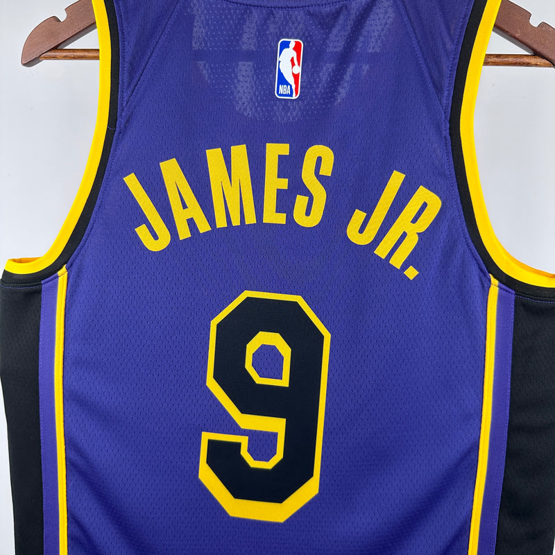 Jersey NBA - James Jr - Lakers - Statement Edition