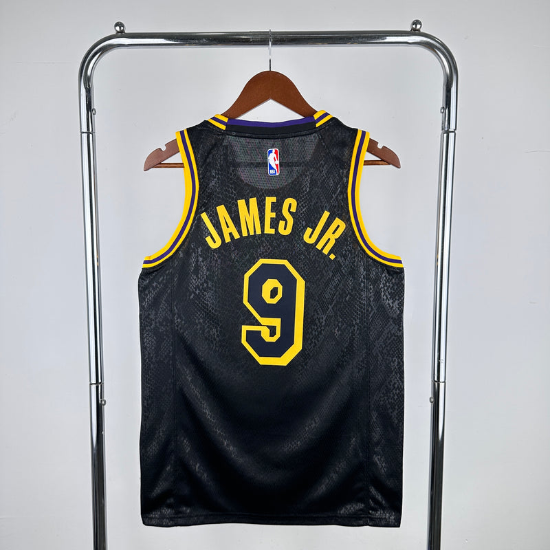 Jersey NBA - James Jr - Lakers - Black Mamba Edition