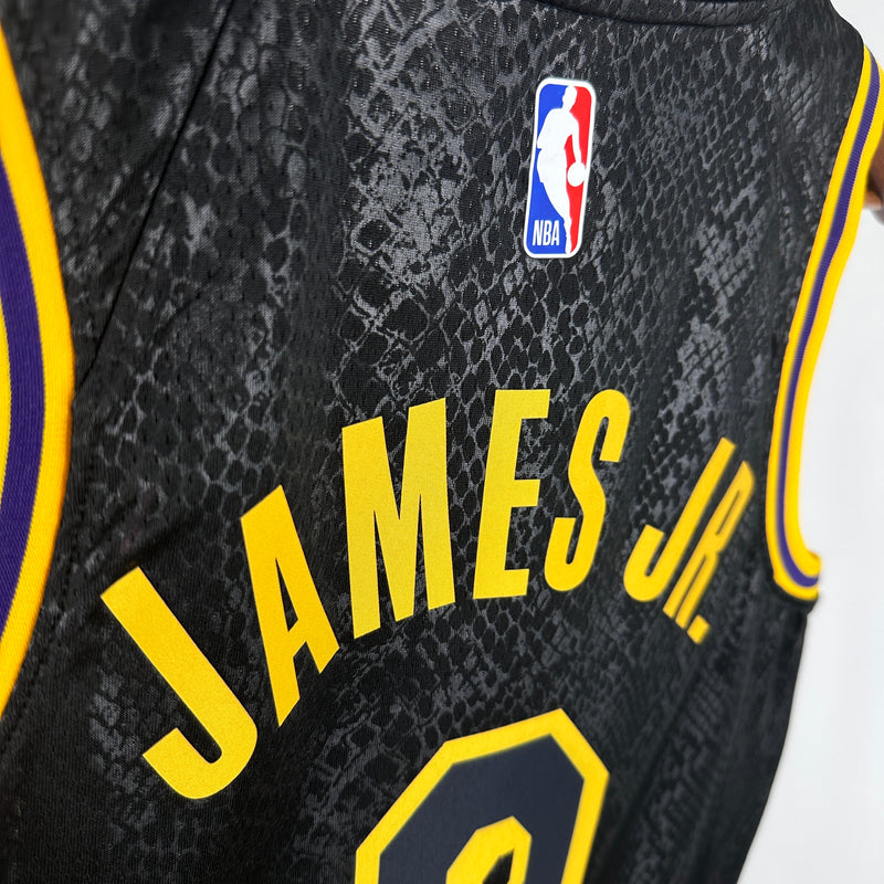 Jersey NBA - James Jr - Lakers - Black Mamba Edition