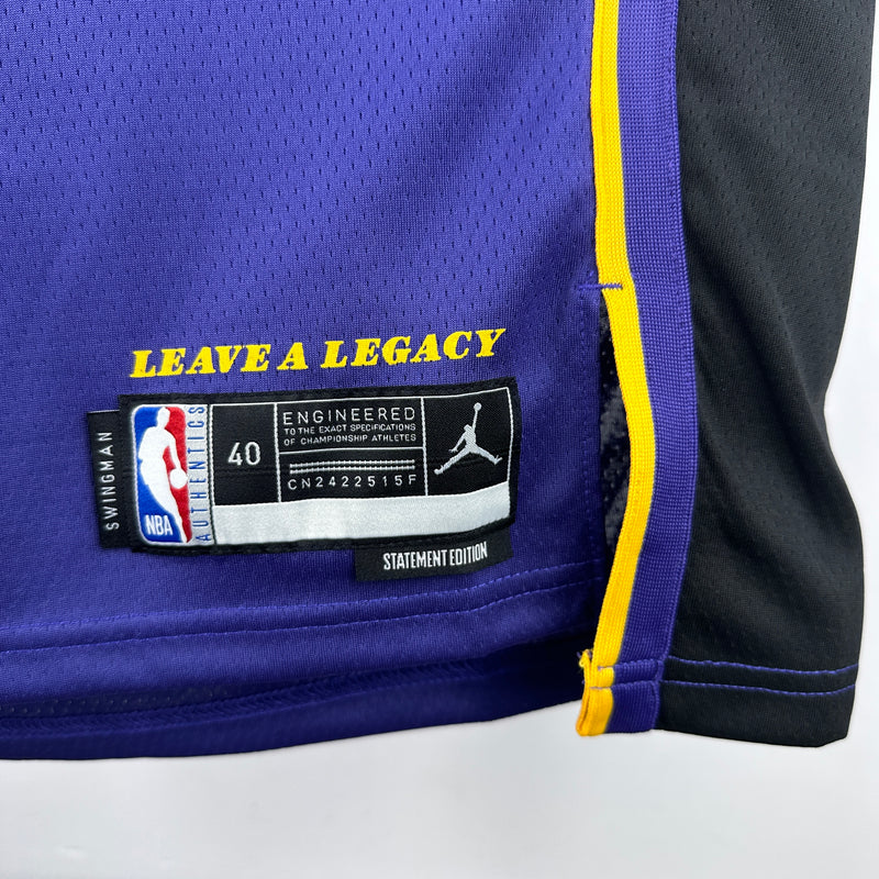 Jersey NBA - James Jr - Lakers - Statement Edition