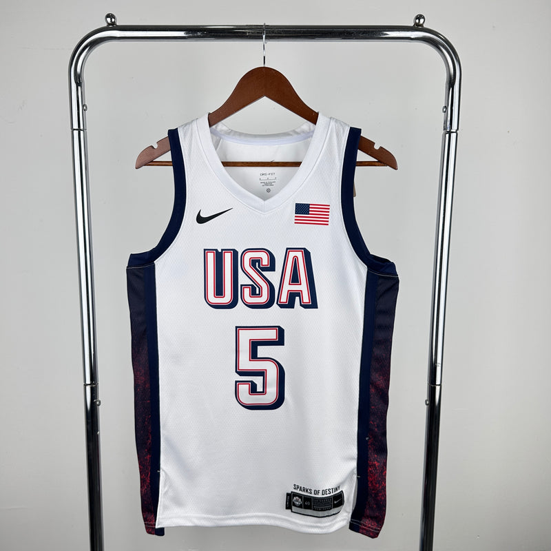 Jersey Olímpiadas - Dream Team Estados Unidos 2024 - Branco