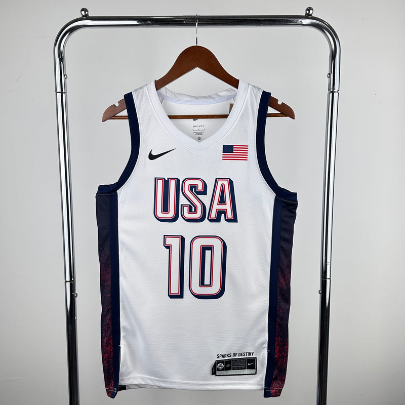 Jersey Olímpiadas - Dream Team Estados Unidos 2024 - Branco