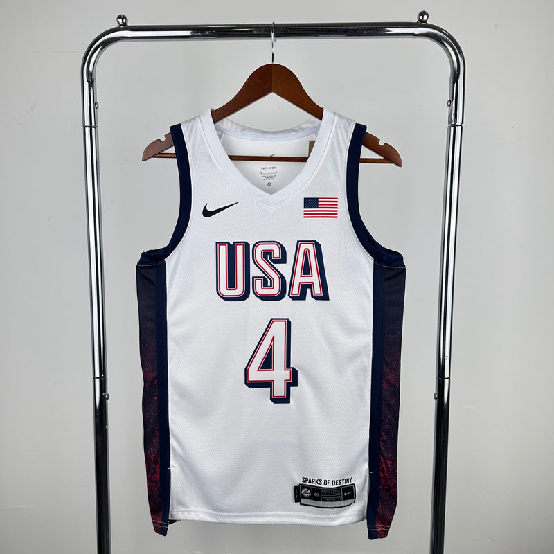 Jersey Olímpiadas - Dream Team Estados Unidos 2024 - Branco